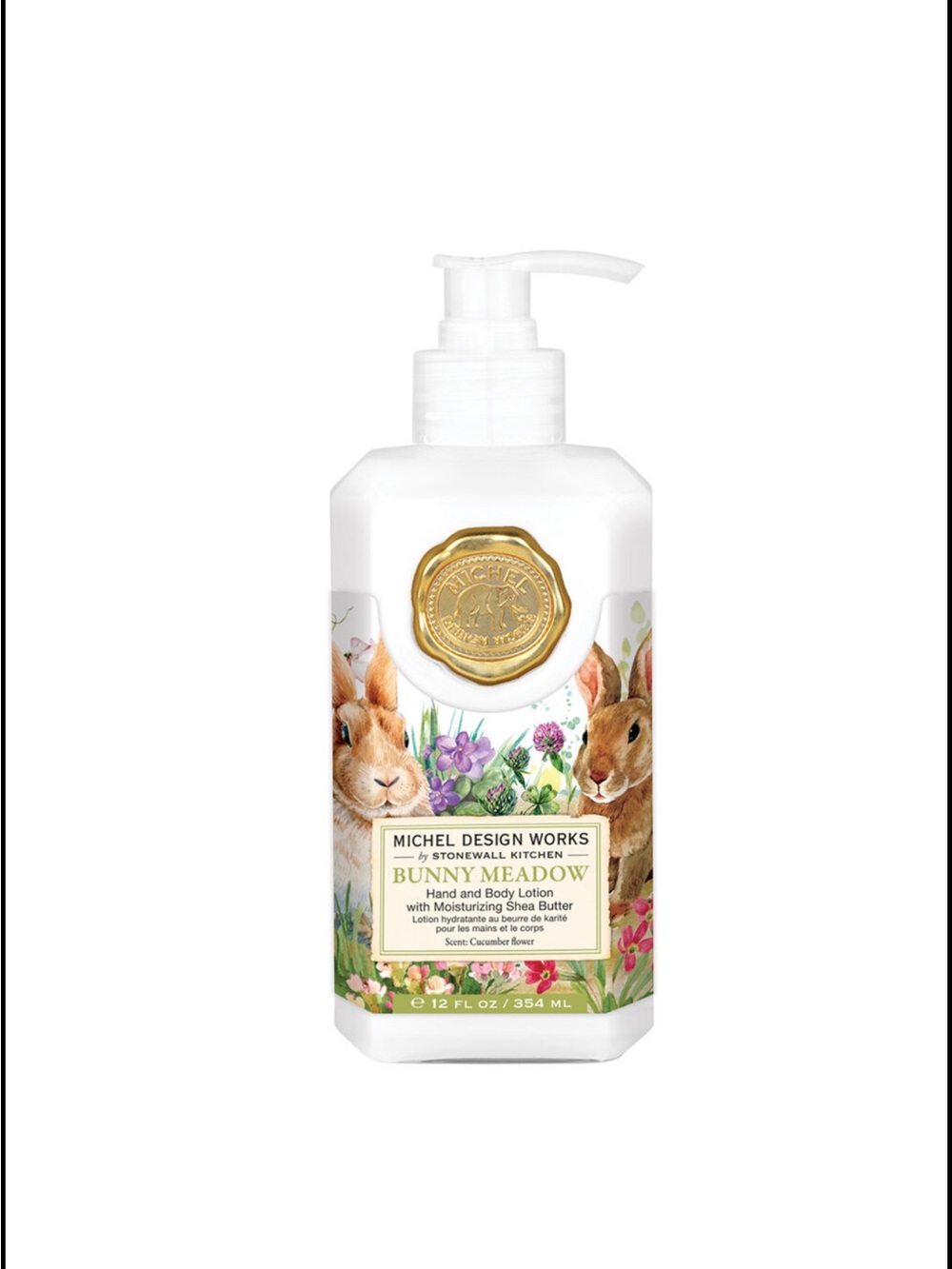 Michel Design Works Bunny Meadow Hand & Body Lotion - White